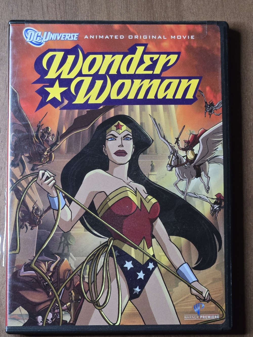 DC Universe Wonder Woman Animated Movie - Red, Blue, Gold